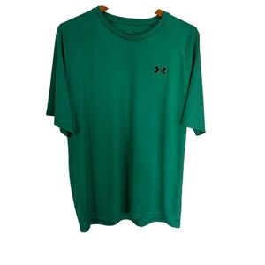 Under Armour Men's Tech Tee XL Kelly‎ Green Short Sleeve Crew Neck